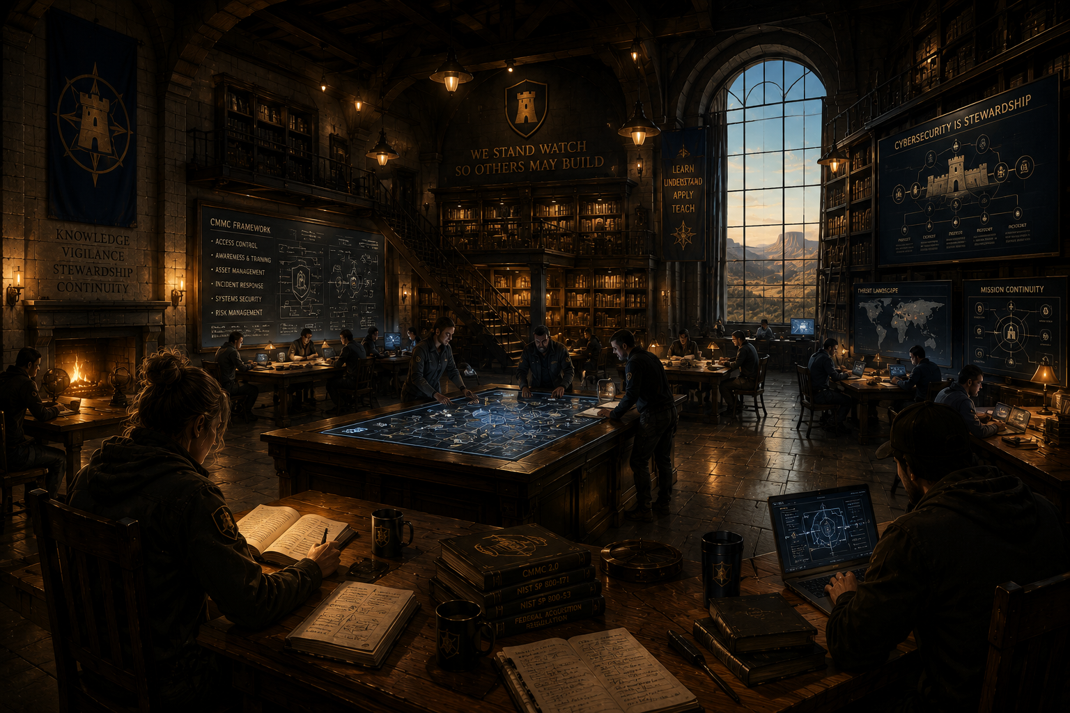 The StandFast Knowledge Room — where warriors come to learn